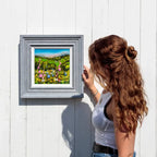 Live Life In Full Bloom - Original - SOLD by artist Rozanne Bell - Wyecliffe Galleries