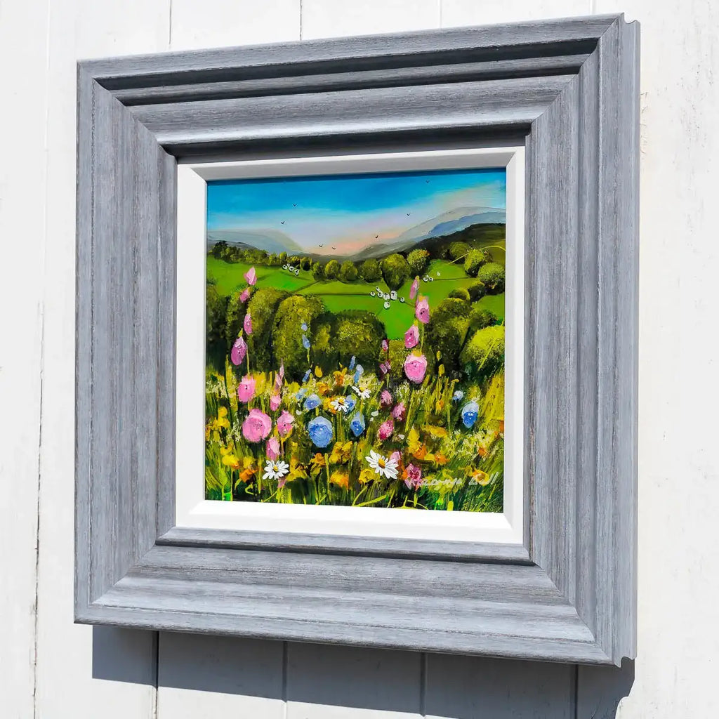 Live Life In Full Bloom - Original - SOLD by artist Rozanne Bell - Wyecliffe Galleries