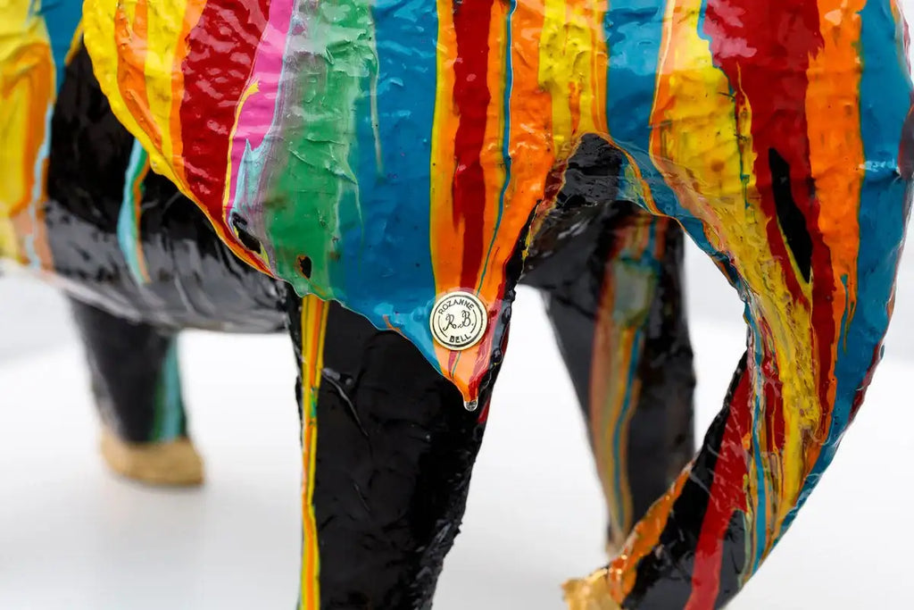 Manny - Original Sculpture - SOLD by artist Rozanne Bell - Wyecliffe Galleries