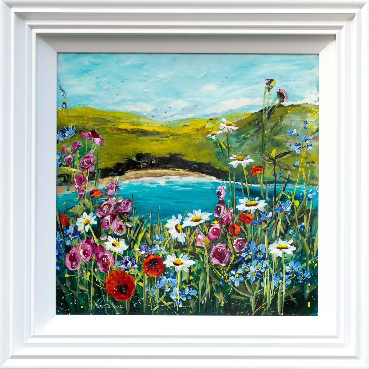 Meadow Cove Rozanne Bell Framed