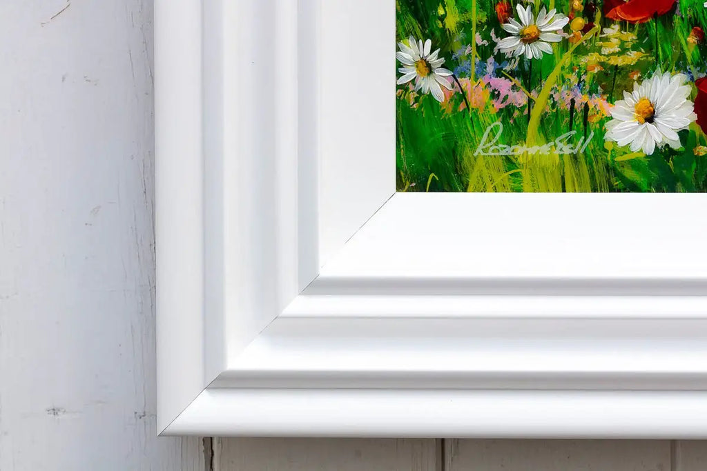 Meadow Paths - Original by artist Rozanne Bell - Wyecliffe Galleries