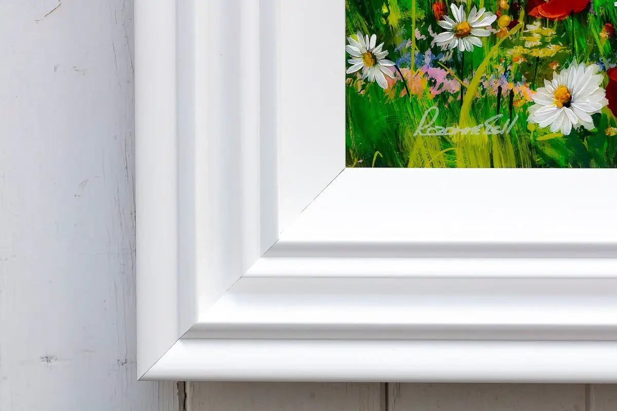 Meadow Paths - Original by artist Rozanne Bell - Wyecliffe Galleries