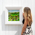 Meadow Paths - Original by artist Rozanne Bell - Wyecliffe Galleries