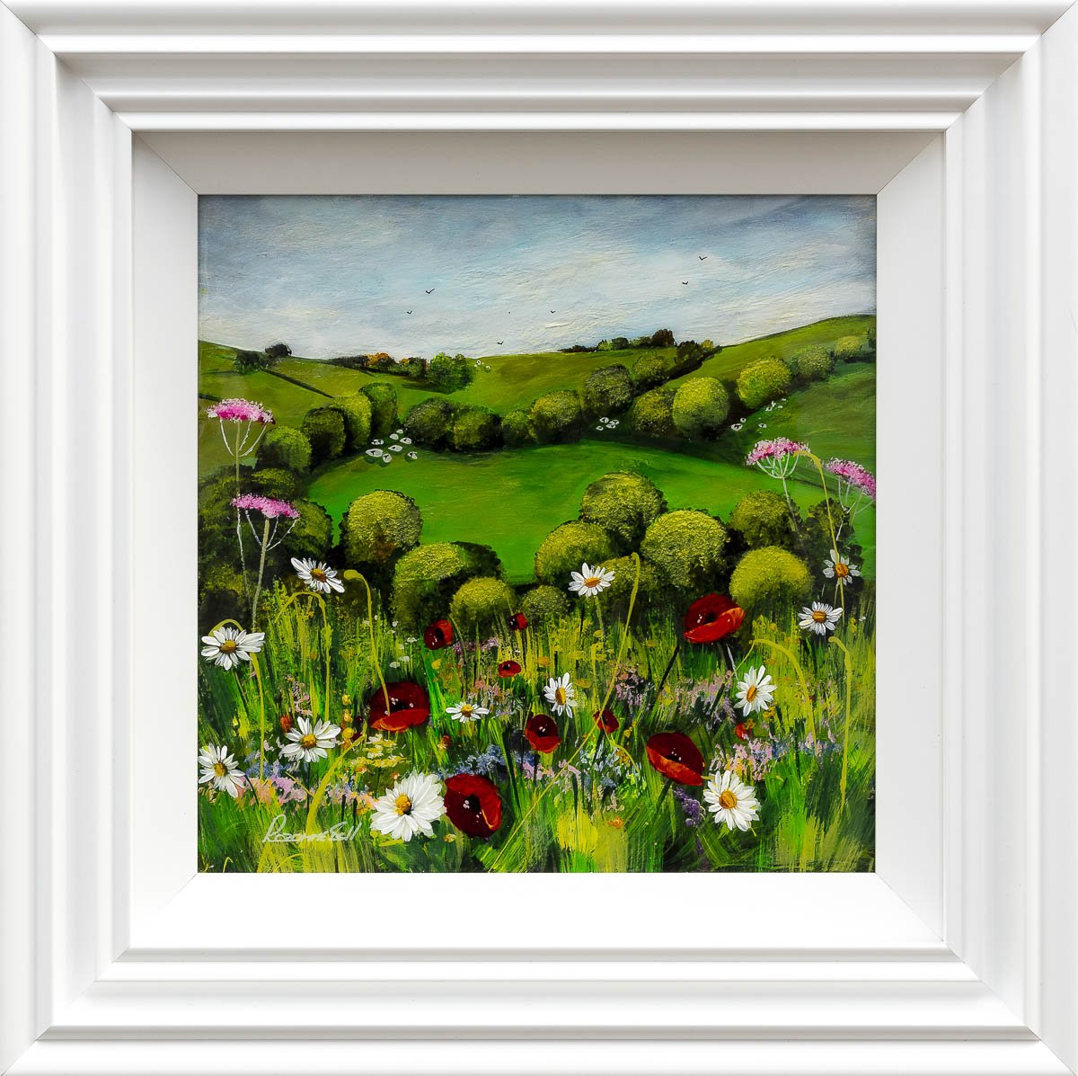 Meadow Paths - Original Rozanne Bell Original