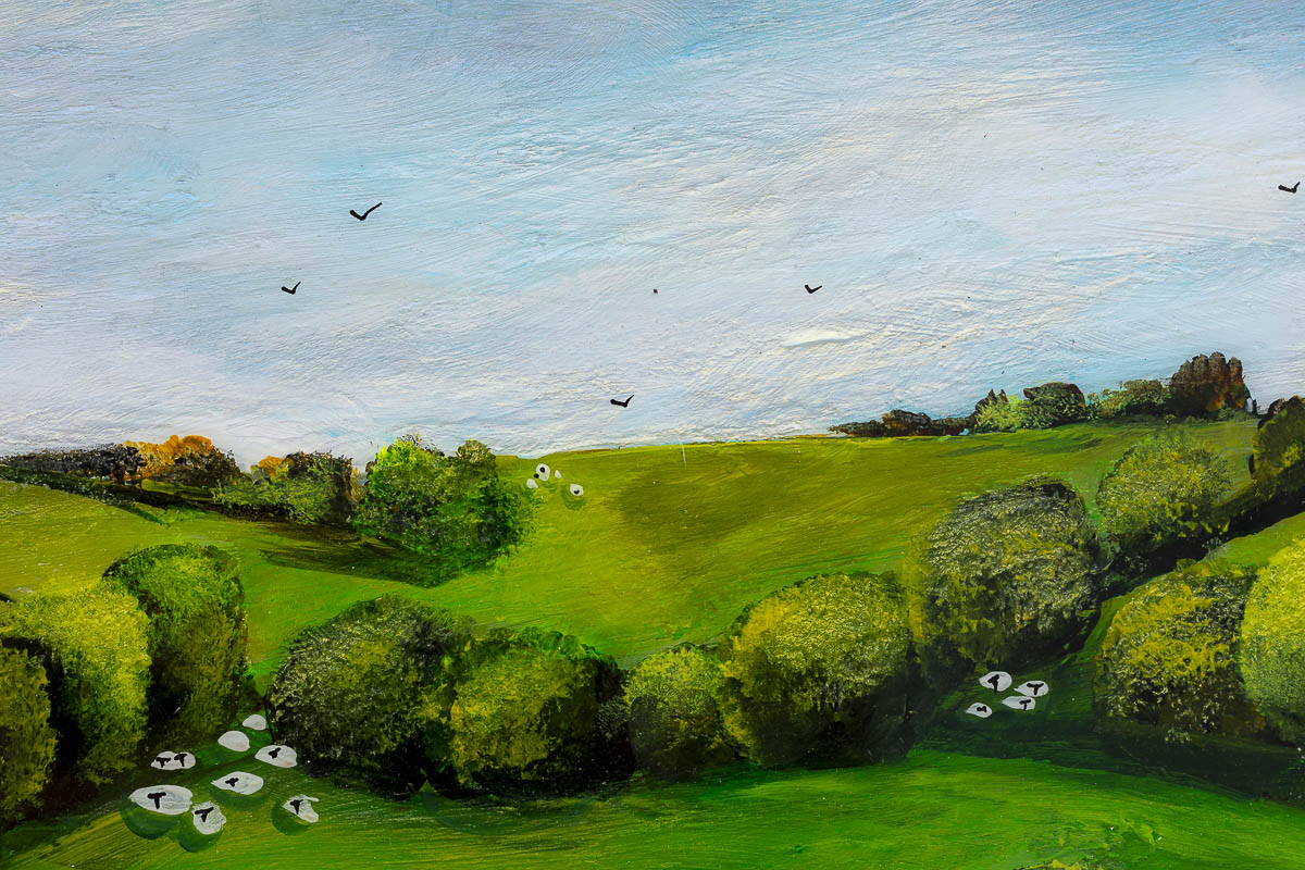 Meadow Paths - Original Rozanne Bell Original