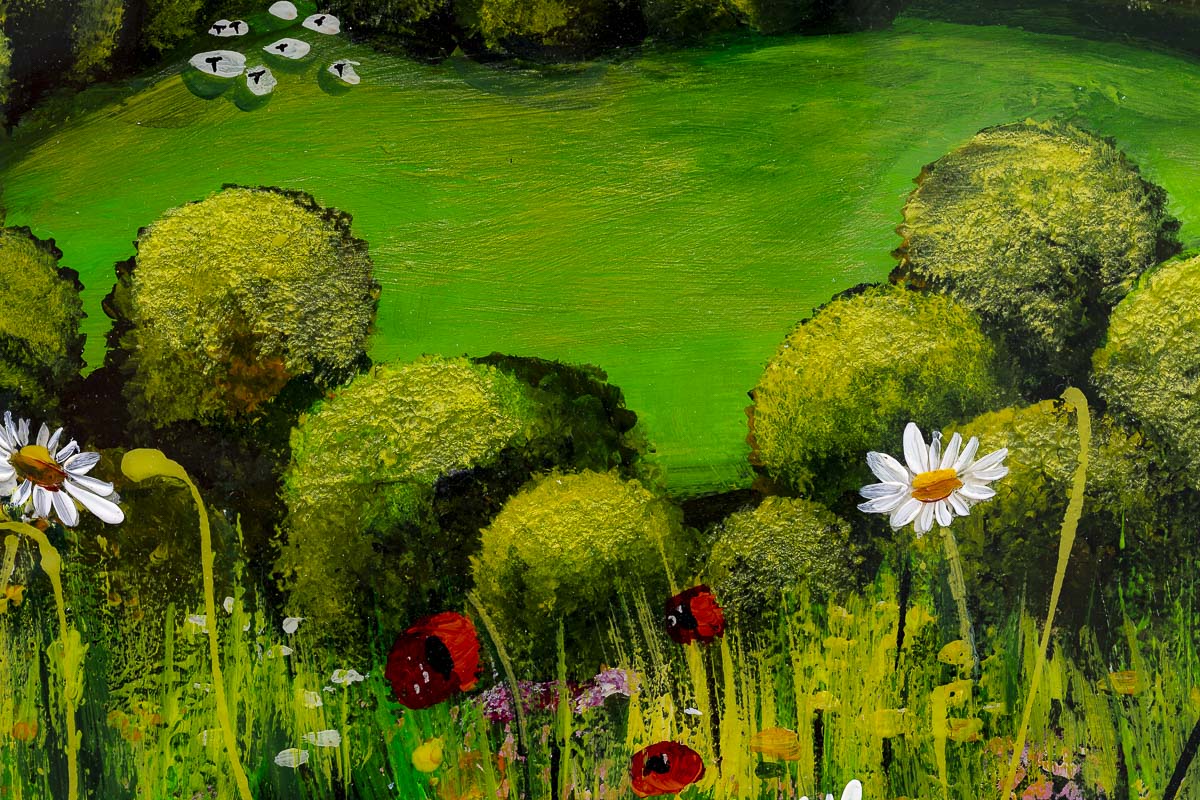 Meadow Paths - Original Rozanne Bell Original