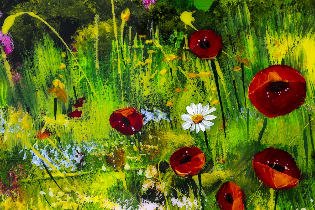 Meadow View - Original Rozanne Bell Original