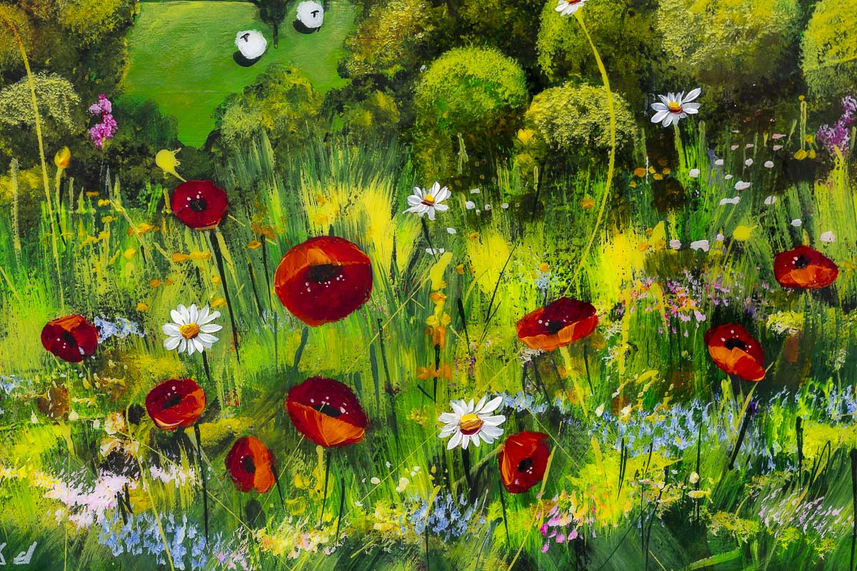 Meadow View - Original Rozanne Bell Original