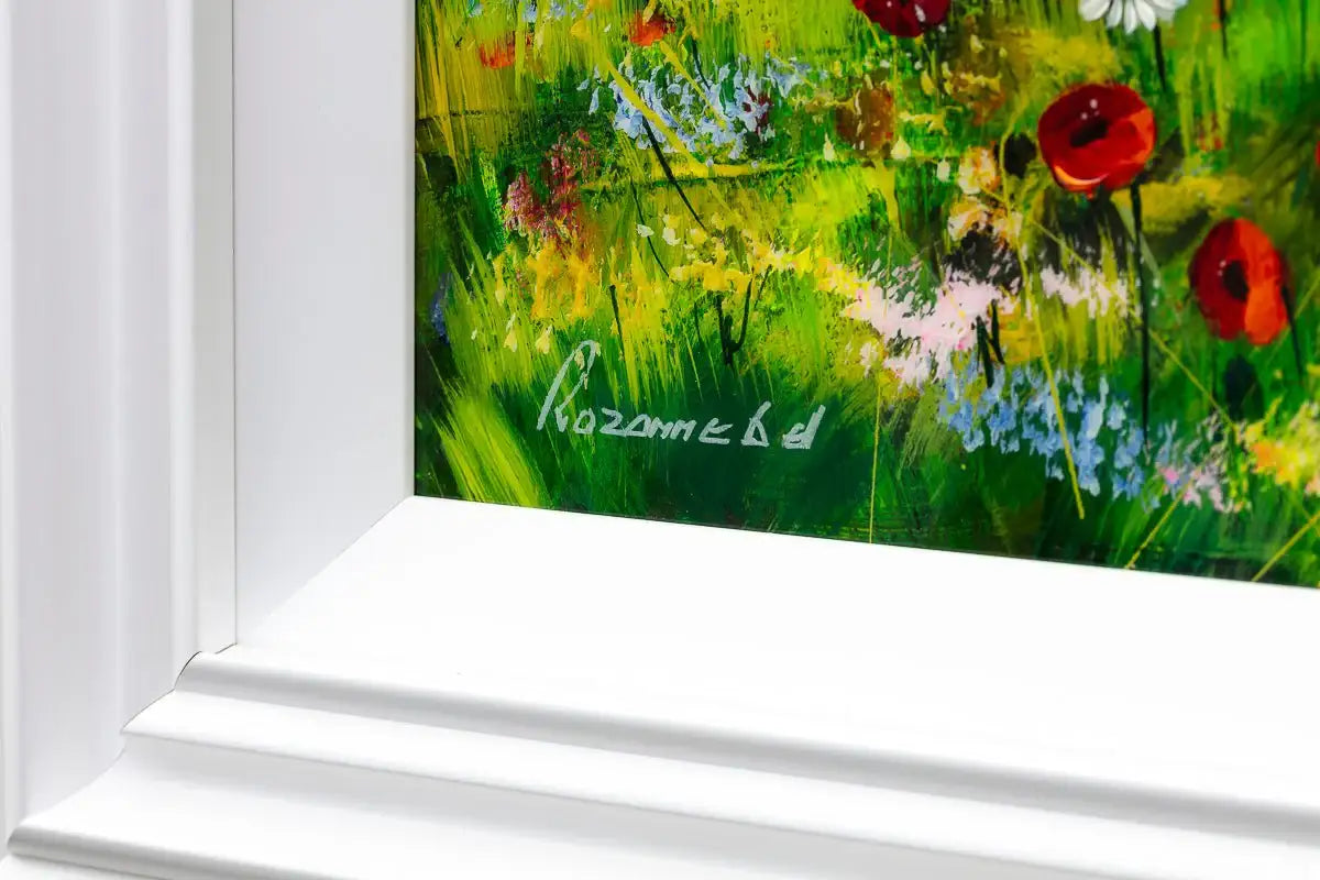 Meadow View - Original by artist Rozanne Bell - Wyecliffe Galleries