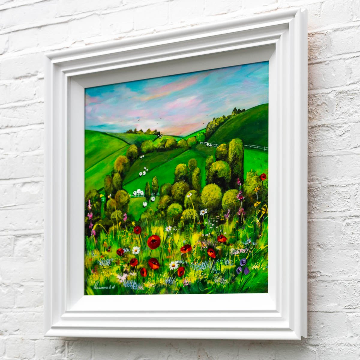 Meadow View - Original Rozanne Bell Original