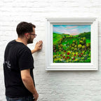 Meadow View - Original by artist Rozanne Bell - Wyecliffe Galleries