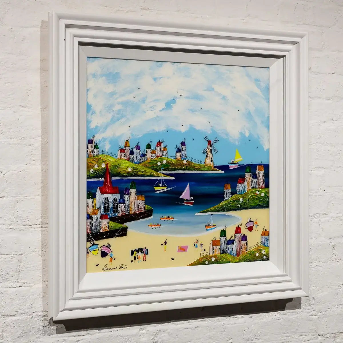 Memories Of Summer - Original by artist Rozanne Bell - Wyecliffe Galleries