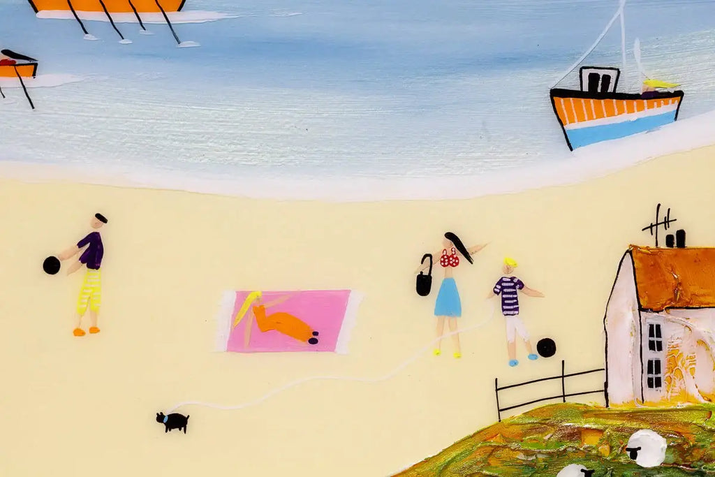 Memories Of Summer - Original by artist Rozanne Bell - Wyecliffe Galleries