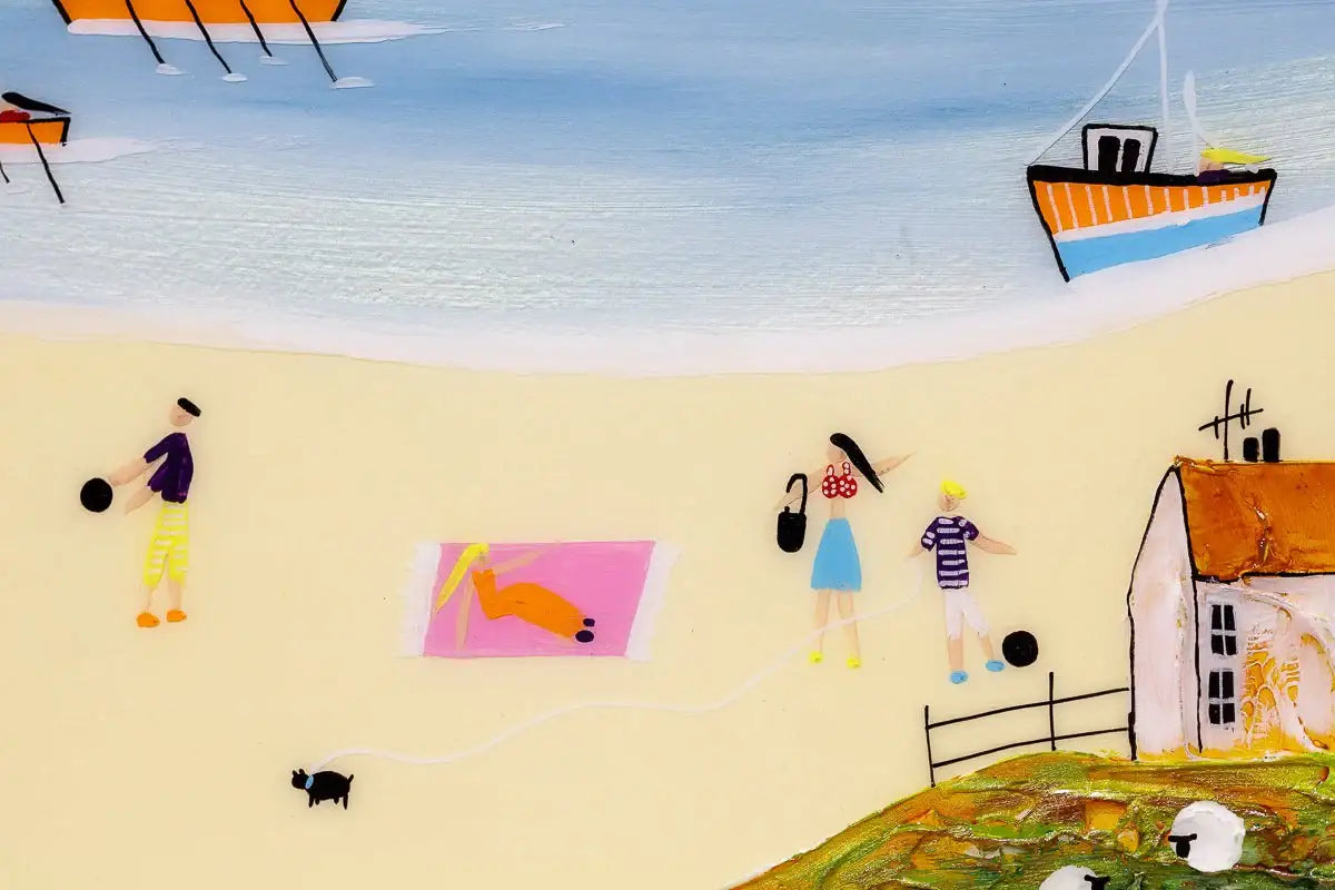 Memories Of Summer - Original by artist Rozanne Bell - Wyecliffe Galleries