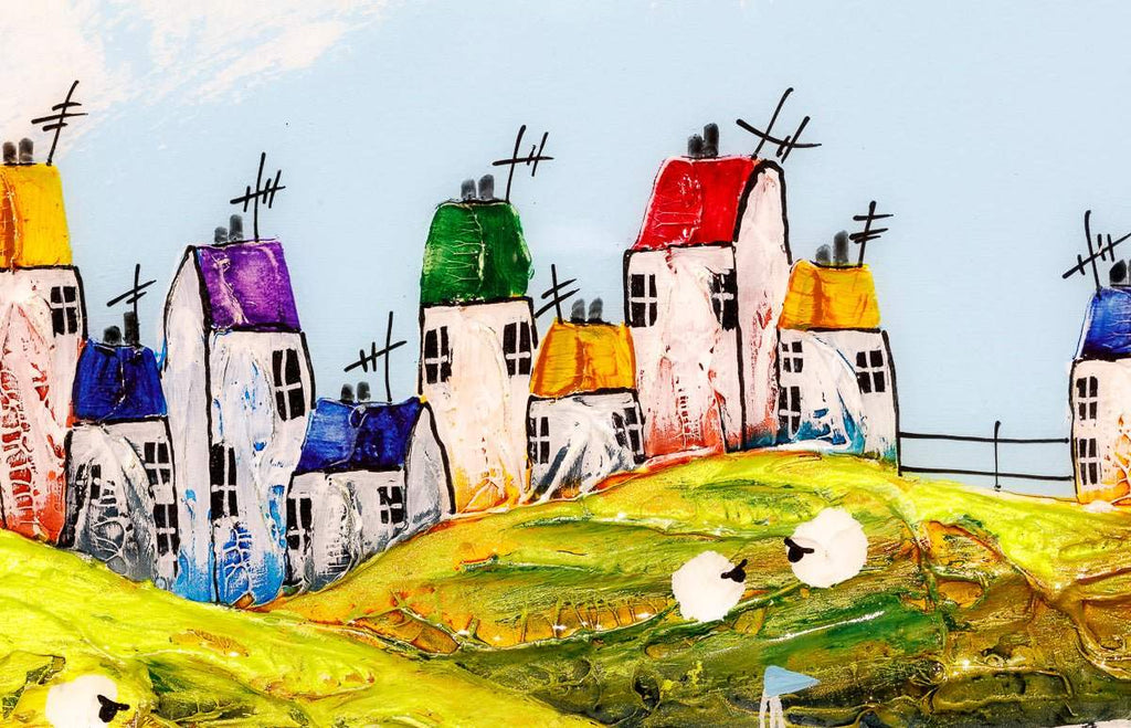 Memories Of Summer - Original by artist Rozanne Bell - Wyecliffe Galleries