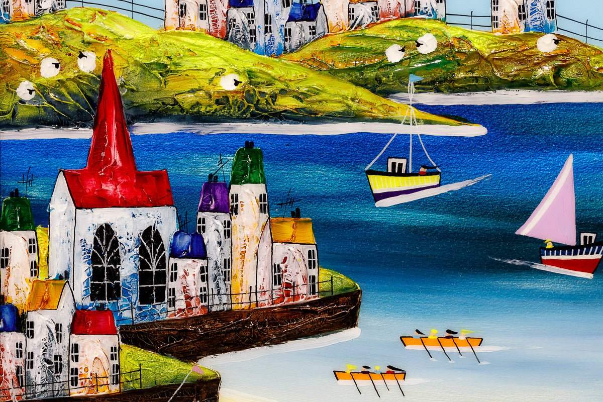 Memories Of Summer - Original by artist Rozanne Bell - Wyecliffe Galleries