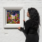 Moonbeams And Dreams - Original - SOLD by artist Rozanne Bell - Wyecliffe Galleries