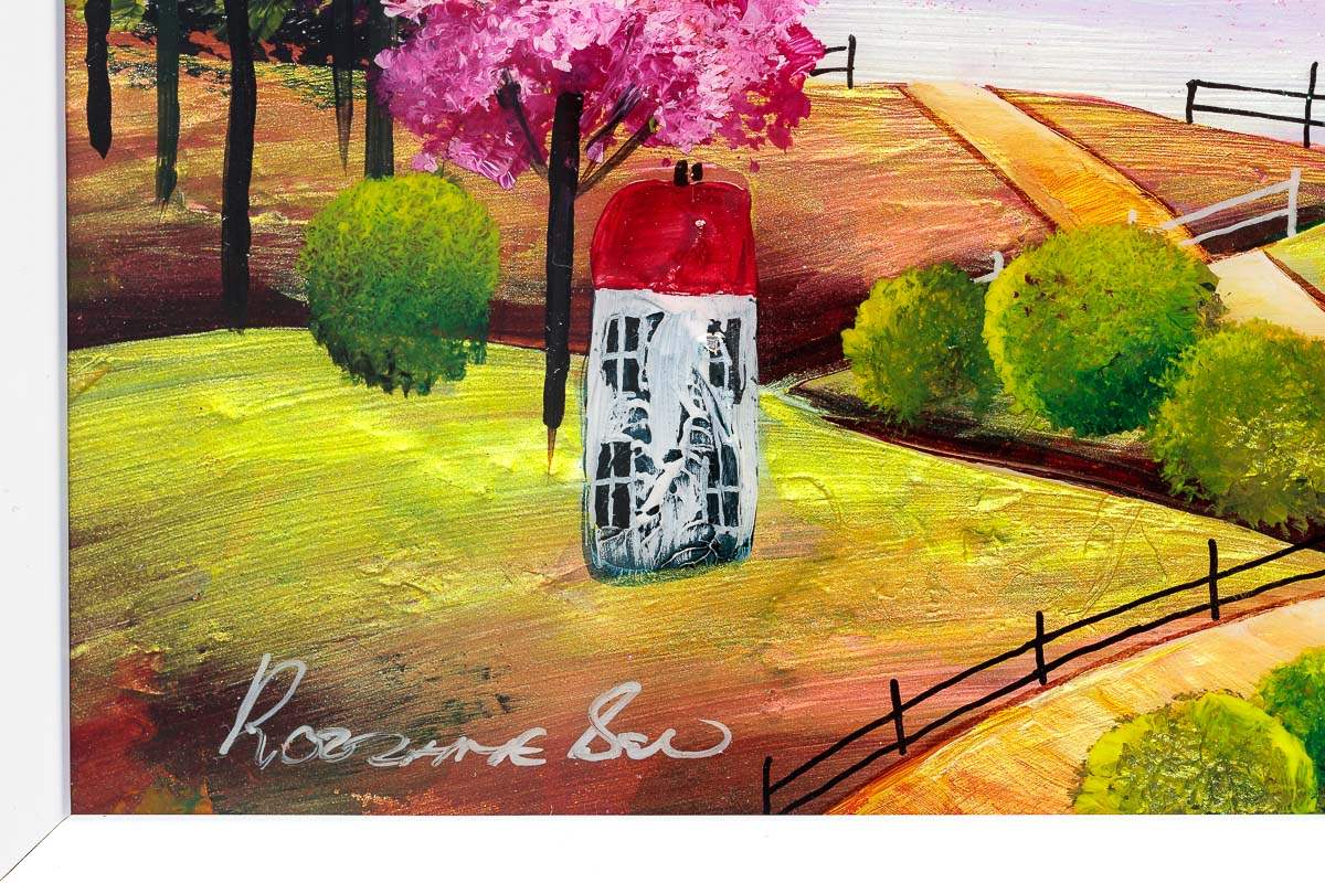 Moonlight Wonder - Original - SOLD by artist Rozanne Bell - Wyecliffe Galleries