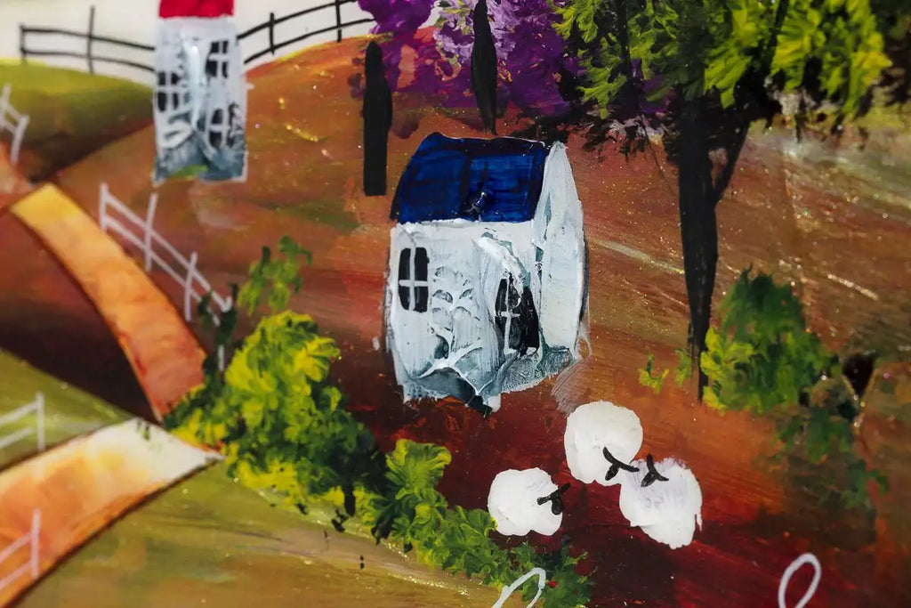 Moonlit Adventures Await - Original by artist Rozanne Bell - Wyecliffe Galleries