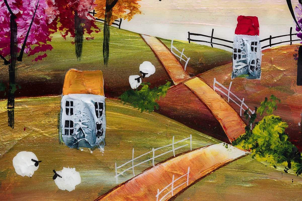 Moonlit Adventures Await - Original by artist Rozanne Bell - Wyecliffe Galleries