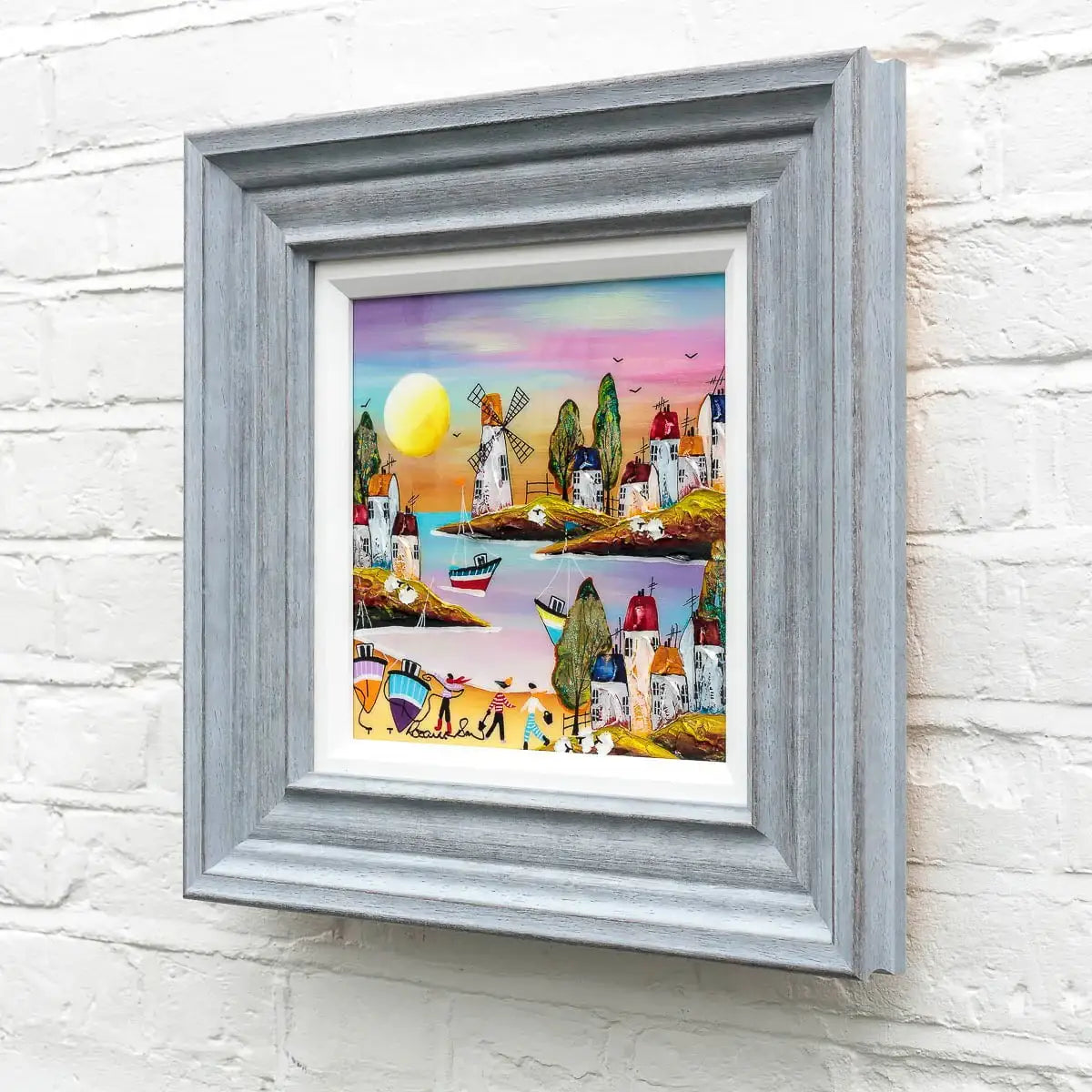 Moonlit Adventures - Original - SOLD by artist Rozanne Bell - Wyecliffe Galleries