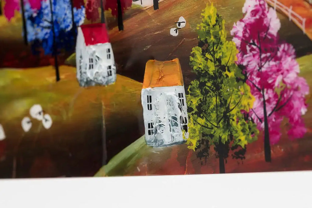 Moonlit Serenity - Original - SOLD by artist Rozanne Bell - Wyecliffe Galleries