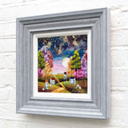 Moonlit Wonder - Original - SOLD by artist Rozanne Bell - Wyecliffe Galleries