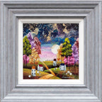 Moonlit Wonder - Original - SOLD by artist Rozanne Bell - Wyecliffe Galleries