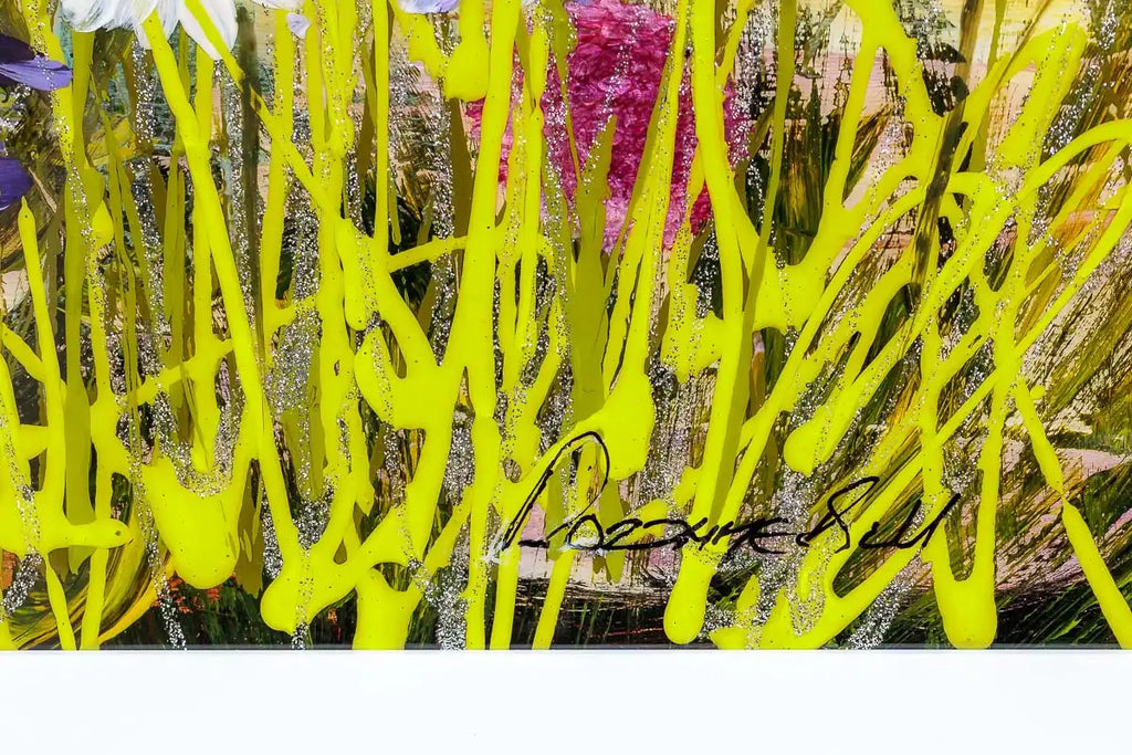 Morning Agapanthus - Original - SOLD by artist Rozanne Bell - Wyecliffe Galleries