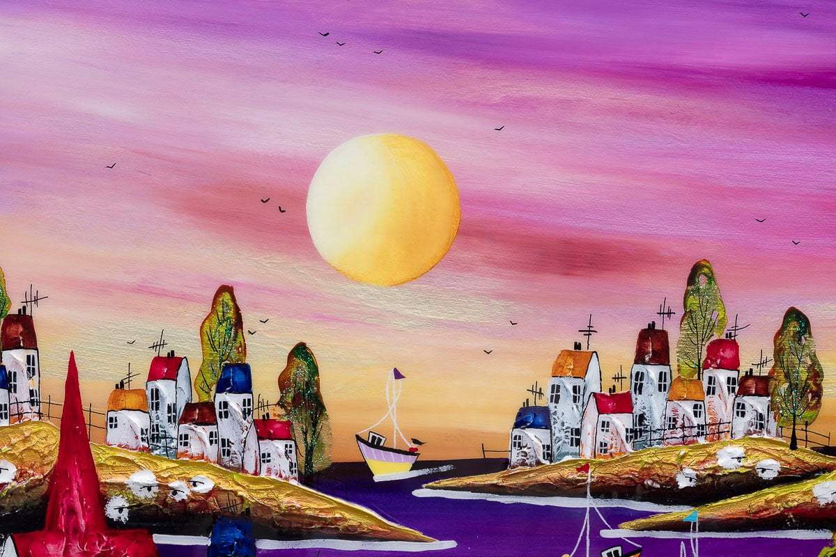 Morning Blush - Original by artist Rozanne Bell - Wyecliffe Galleries