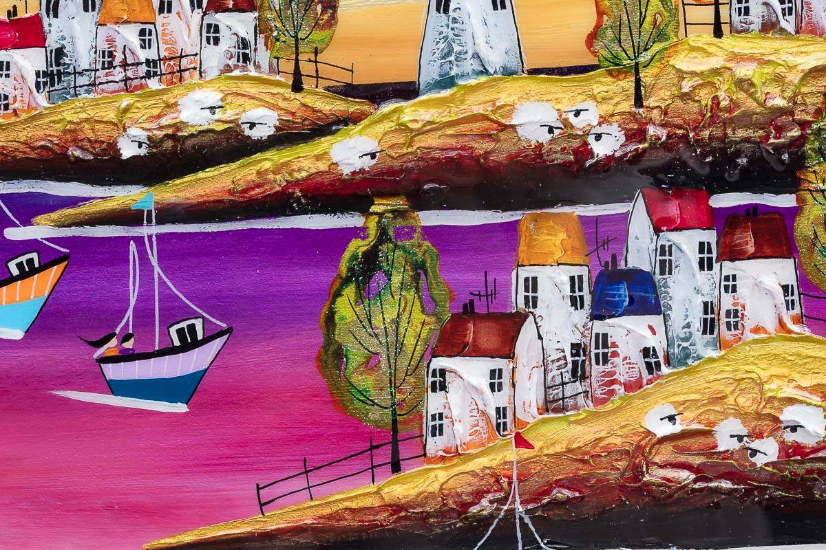 Morning Blush - Original by artist Rozanne Bell - Wyecliffe Galleries