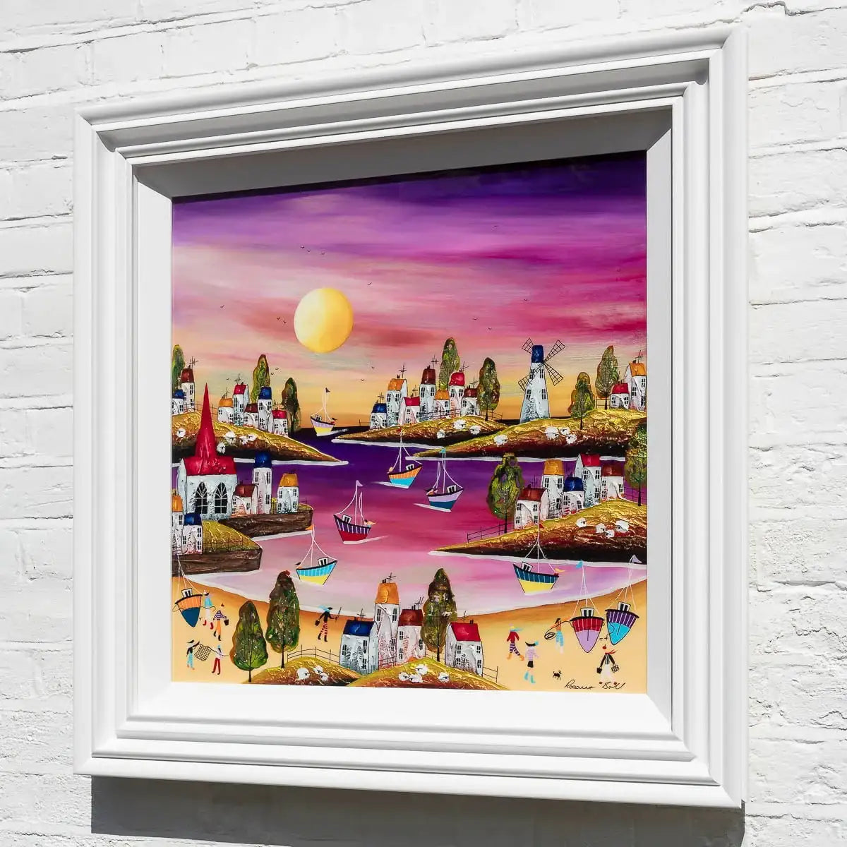 Morning Blush - Original by artist Rozanne Bell - Wyecliffe Galleries