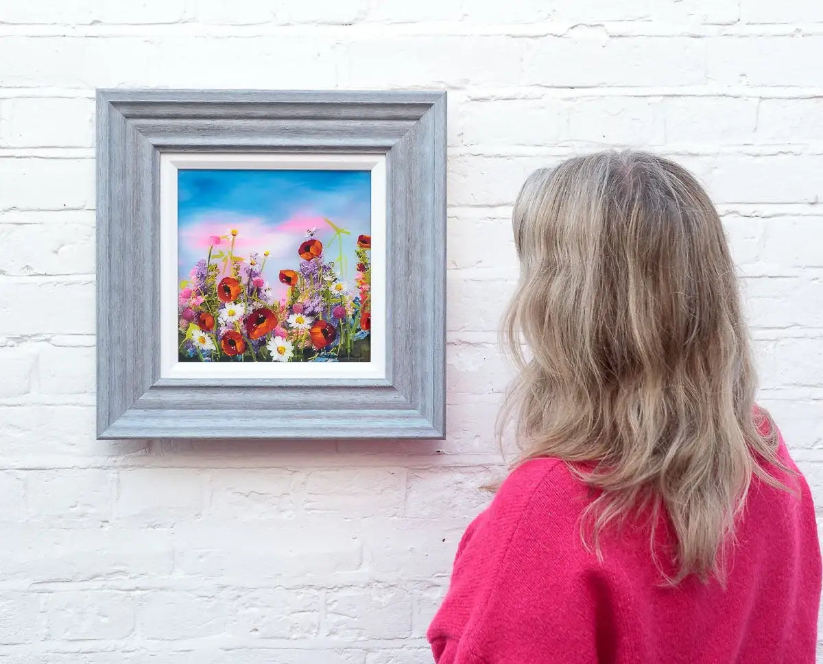 Morning Meadow - Original - SOLD by artist Rozanne Bell - Wyecliffe Galleries