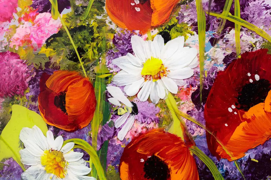 Morning Meadow - Original - SOLD by artist Rozanne Bell - Wyecliffe Galleries