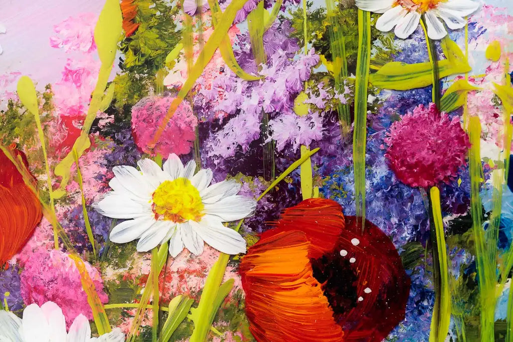 Morning Meadow - Original - SOLD by artist Rozanne Bell - Wyecliffe Galleries