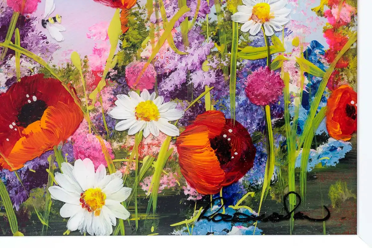 Morning Meadow - Original - SOLD by artist Rozanne Bell - Wyecliffe Galleries