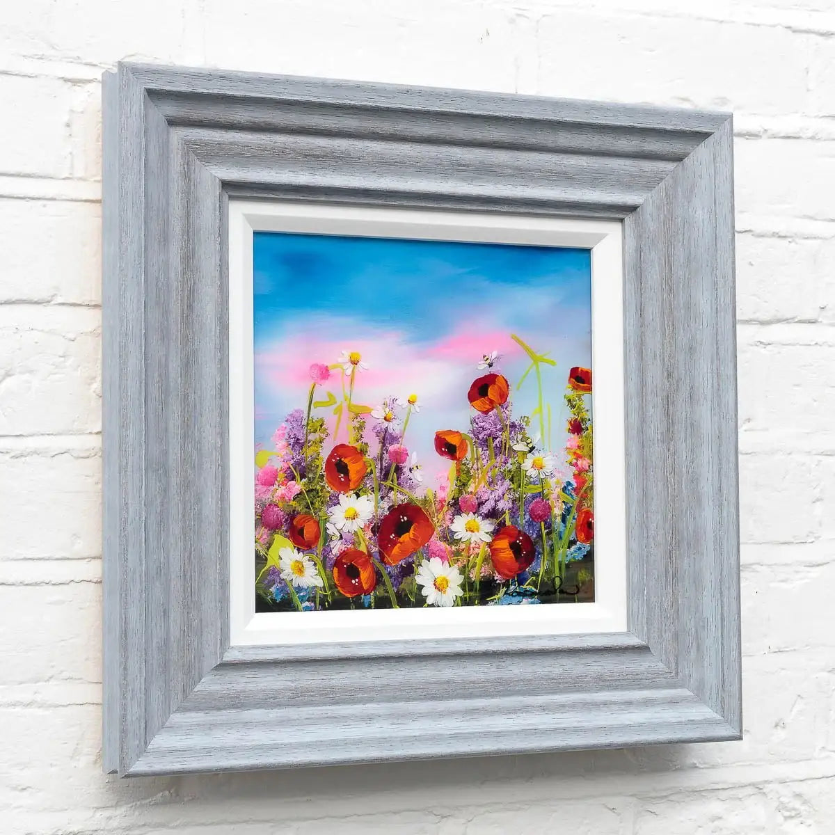 Morning Meadow - Original - SOLD by artist Rozanne Bell - Wyecliffe Galleries