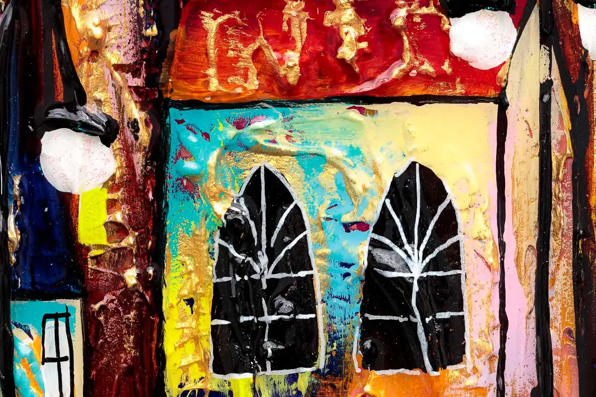 Mystic Harbour - Original - SOLD by artist Rozanne Bell - Wyecliffe Galleries