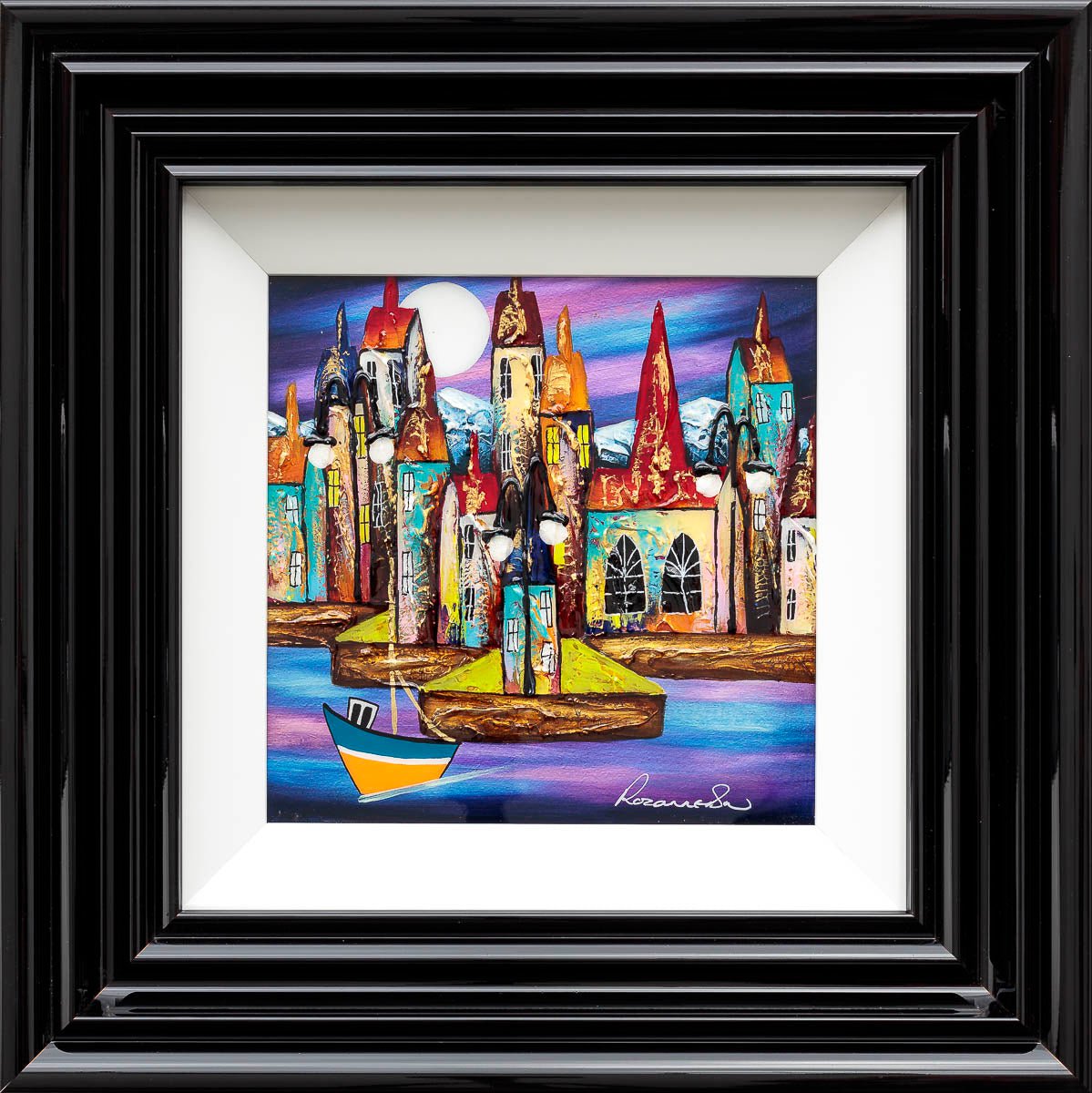 Mystic Harbour Rozanne Bell Framed