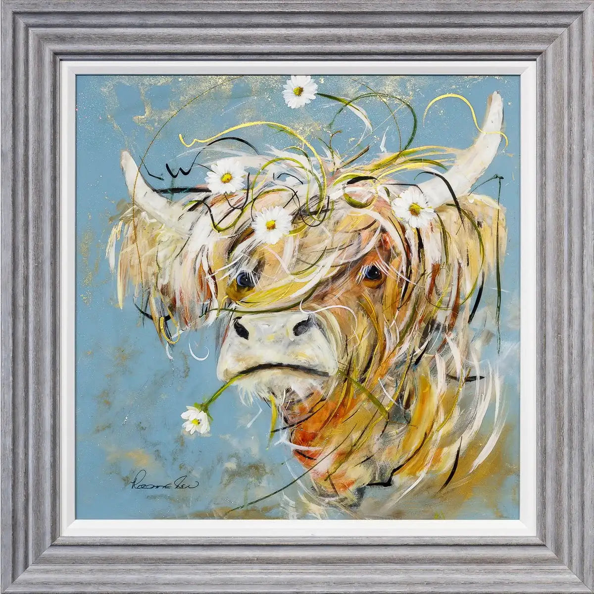 Nettie - Original - SOLD by artist Rozanne Bell - Wyecliffe Galleries