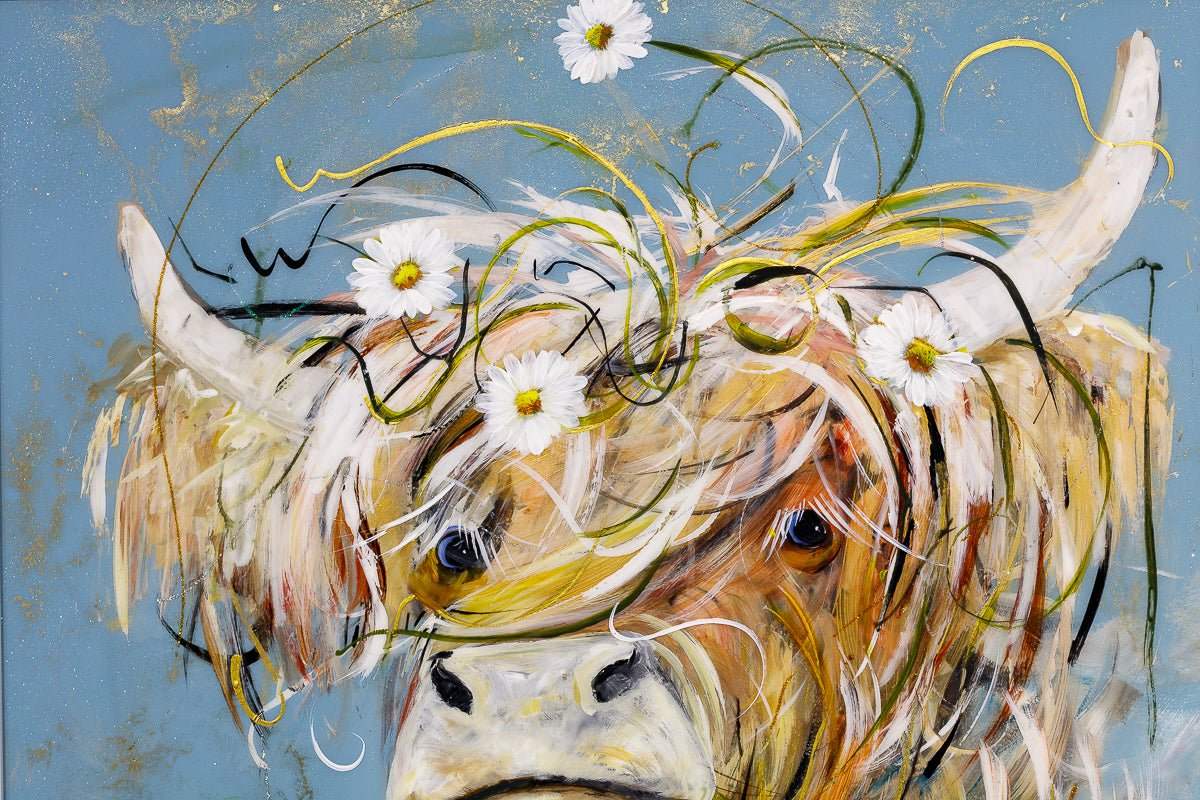 Nettie - Original - SOLD by artist Rozanne Bell - Wyecliffe Galleries