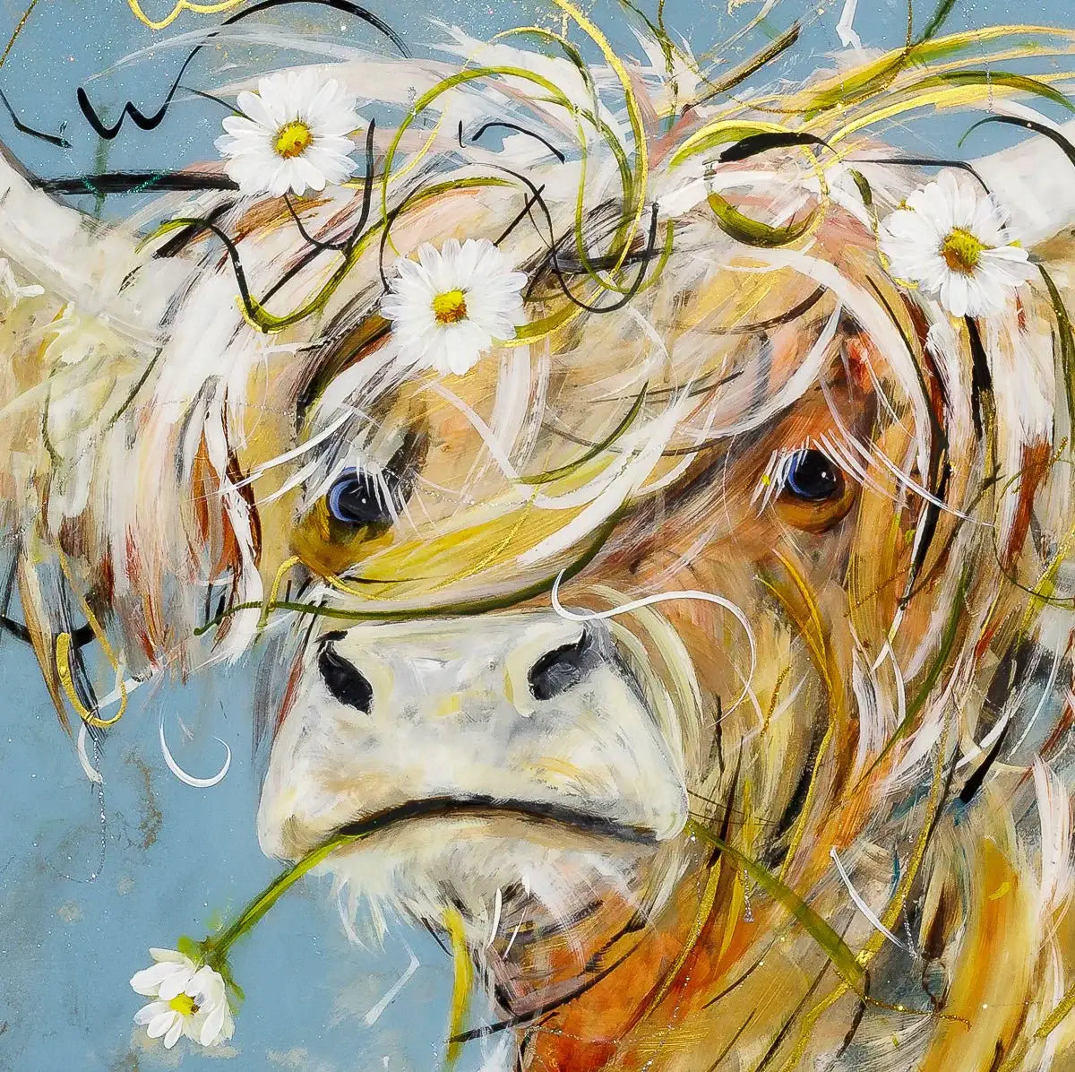 Nettie - Original - SOLD by artist Rozanne Bell - Wyecliffe Galleries