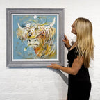 Nettie - Original - SOLD by artist Rozanne Bell - Wyecliffe Galleries