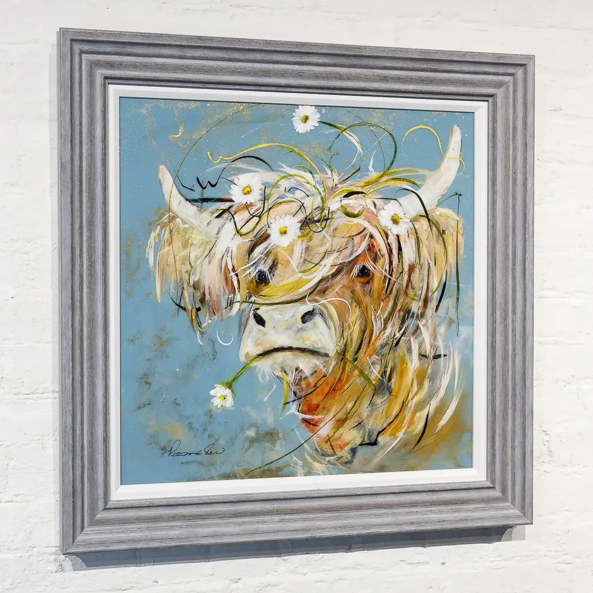 Nettie - Original - SOLD by artist Rozanne Bell - Wyecliffe Galleries