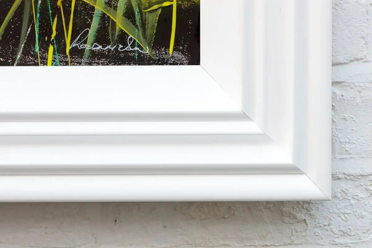 Pink Hues - Original - SOLD by artist Rozanne Bell - Wyecliffe Galleries