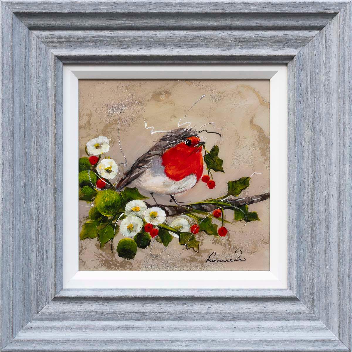 Roberta - Original by artist Rozanne Bell - Wyecliffe Galleries