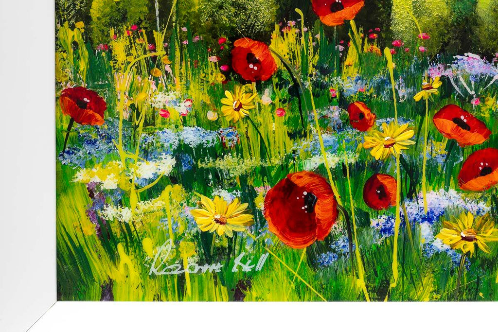 Rolling Hills - Original - SOLD by artist Rozanne Bell - Wyecliffe Galleries