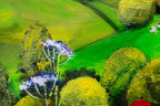 Rolling Hills - Original - SOLD by artist Rozanne Bell - Wyecliffe Galleries