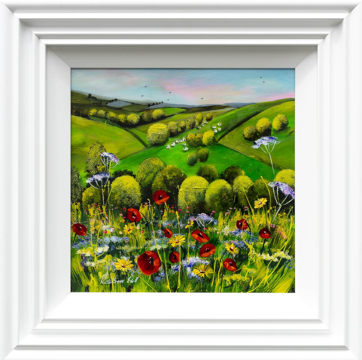 Rolling Hills - Original Rozanne Bell Original