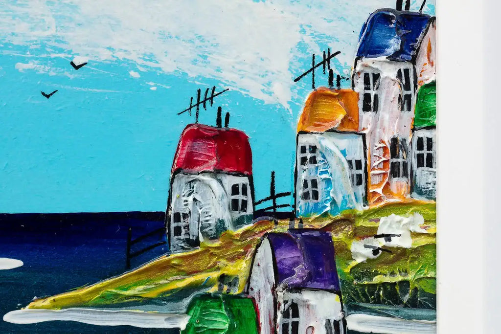 Sail Away With Me - Original - SOLD by artist Rozanne Bell - Wyecliffe Galleries